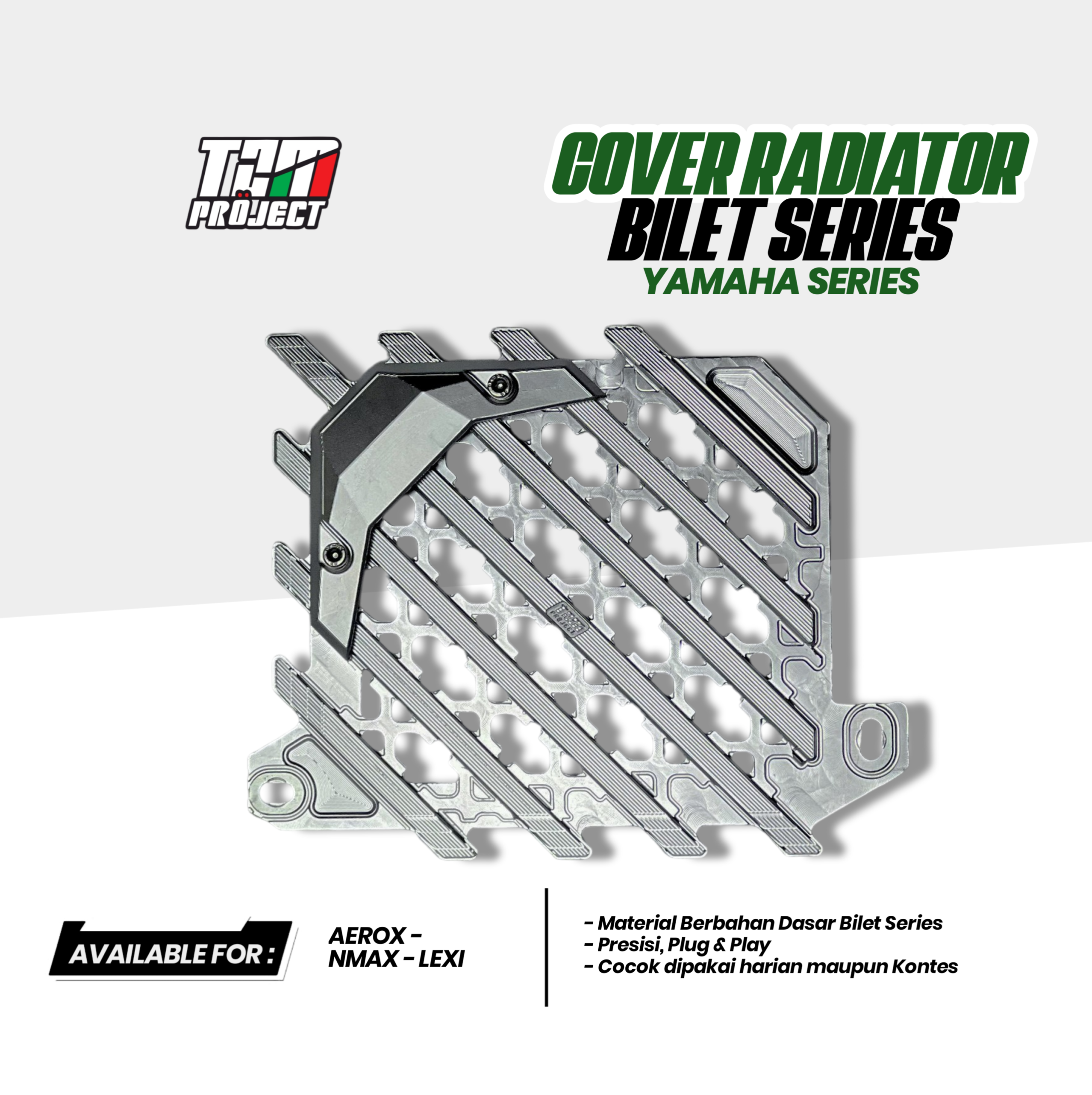 COVER RADIATOR BILET YAMAHA SERIES