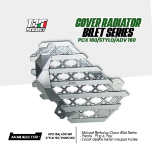 COVER RADIATOR BILET SERIES PCX 160 / STYLO / ADV 160